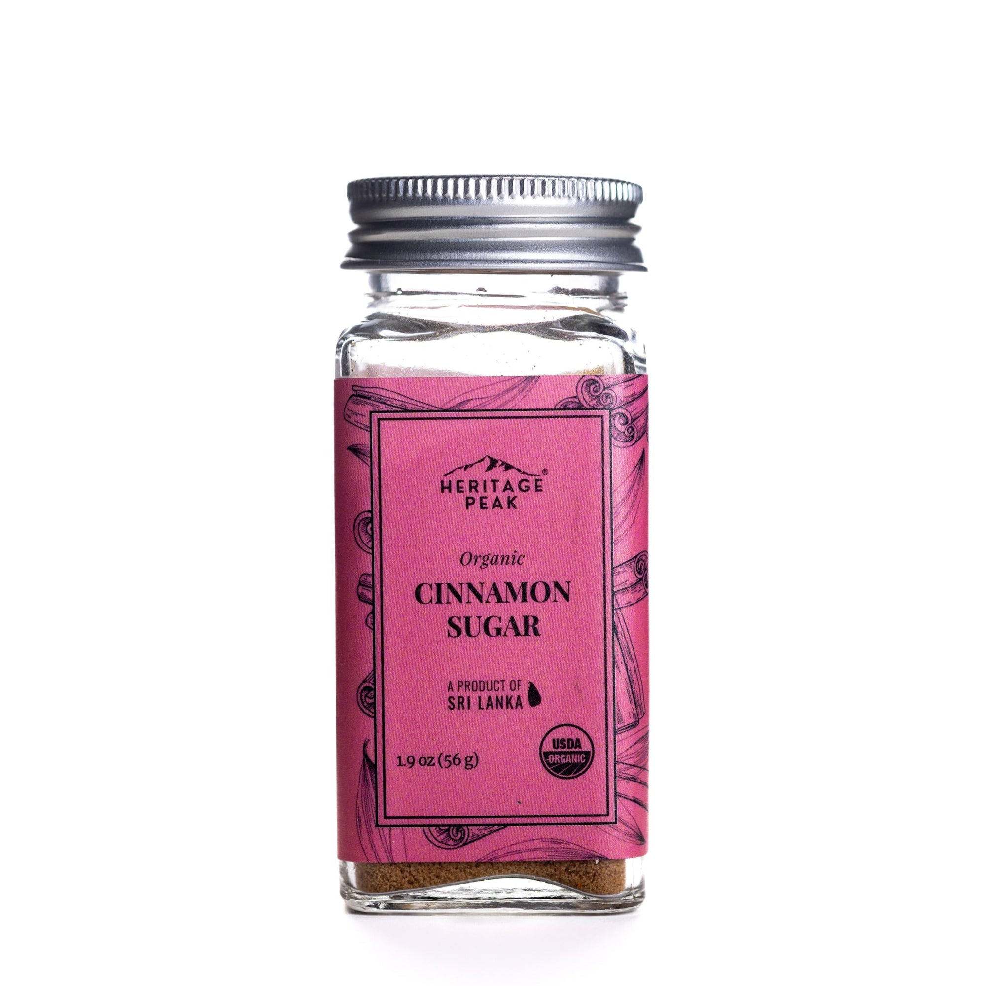 Organic Cinnamon Sugar 1.9oz